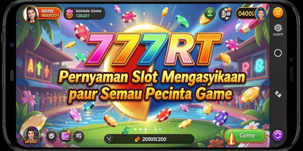 Screenshot gameplay 777RT yang menampilkan fitur slot yang menarik.