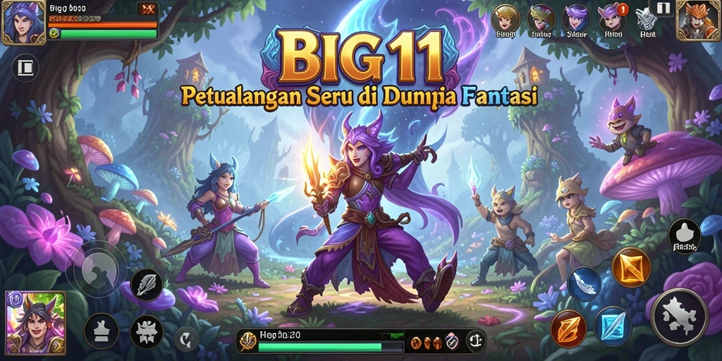 Tampilkan gameplay petualangan yang mendebarkan di BIG11.