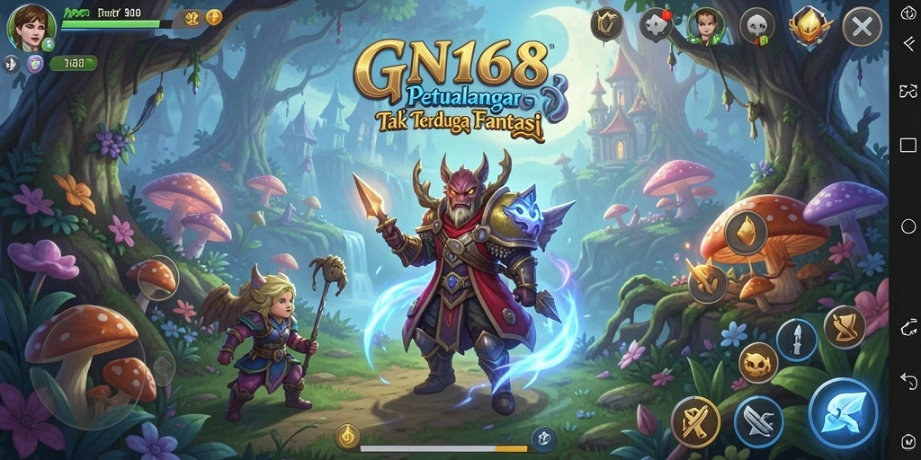 Gameplay seru dan menantang di dunia petualangan fantasi.
