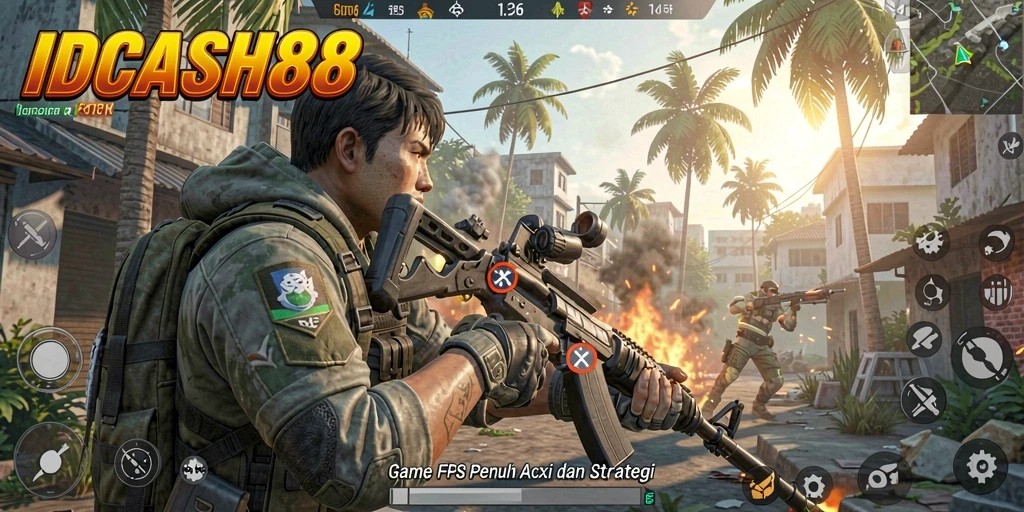 Gameplay intens dan penuh aksi dalam IDCASH88.