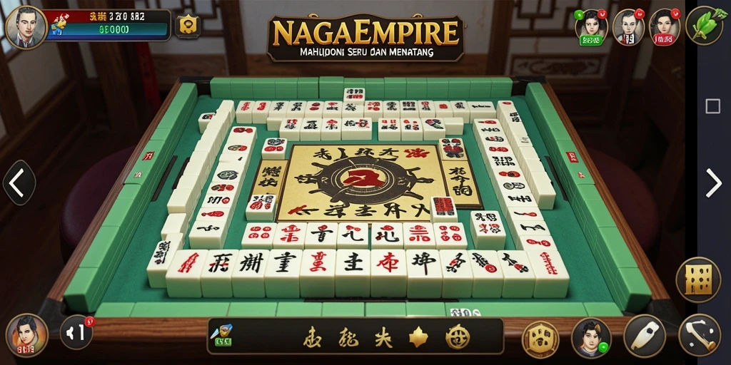 Tampilan gameplay NAGAEMPIRE yang menarik dan menantang.