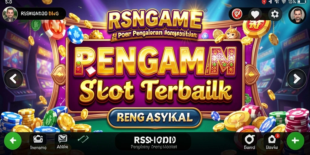 Tampilan gameplay RSNGAME dengan grafis yang menarik dan animasi yang halus.